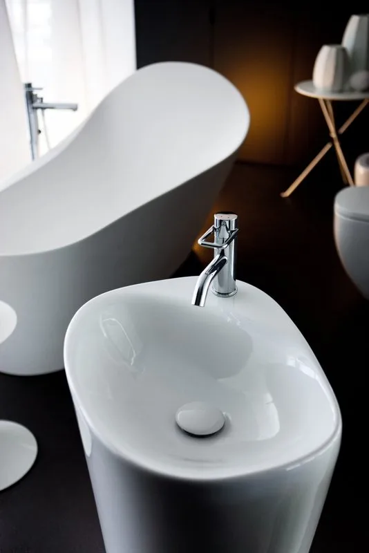 Раковина Laufen Palomba 8.1180.4.000.104.1 напольная Sancos — официальный сайт
