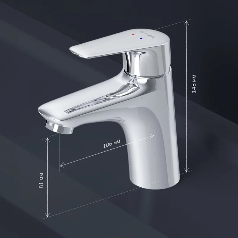Смеситель для раковины AM.PM Joy F85E02100 Sancos — официальный сайт