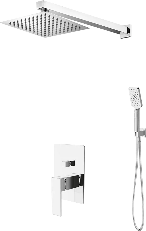 Душевой комплект BelBagno Romano ROM-DSET-CRM, С ВНУТРЕННЕЙ ЧАСТЬЮ, хром Sancos — официальный сайт