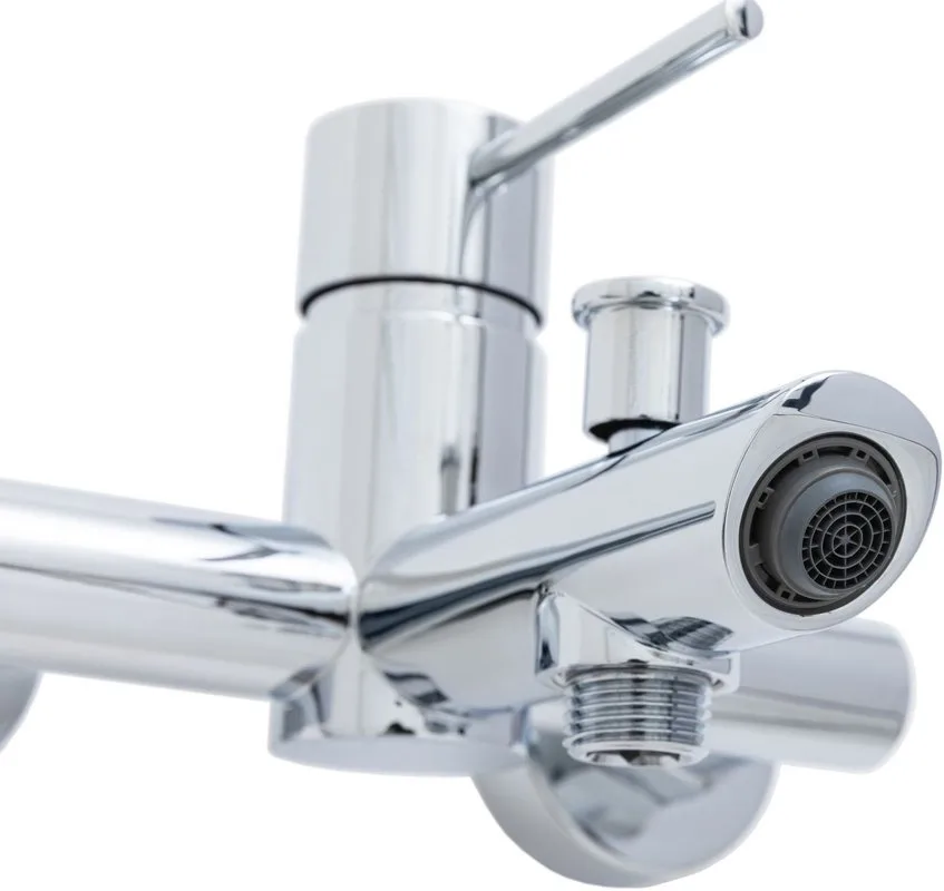 Смеситель для ванны с душем Allen Brau Glority 5.51003-00, хром Sancos — официальный сайт
