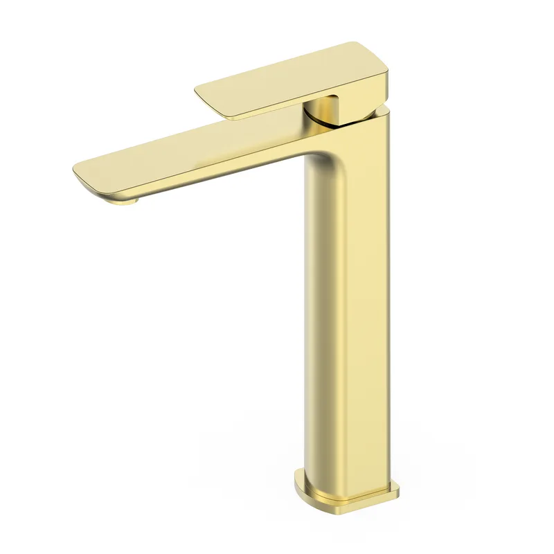 Смеситель для раковины Oliveeka D OL-239003-BG золотой матовый Sancos — официальный сайт