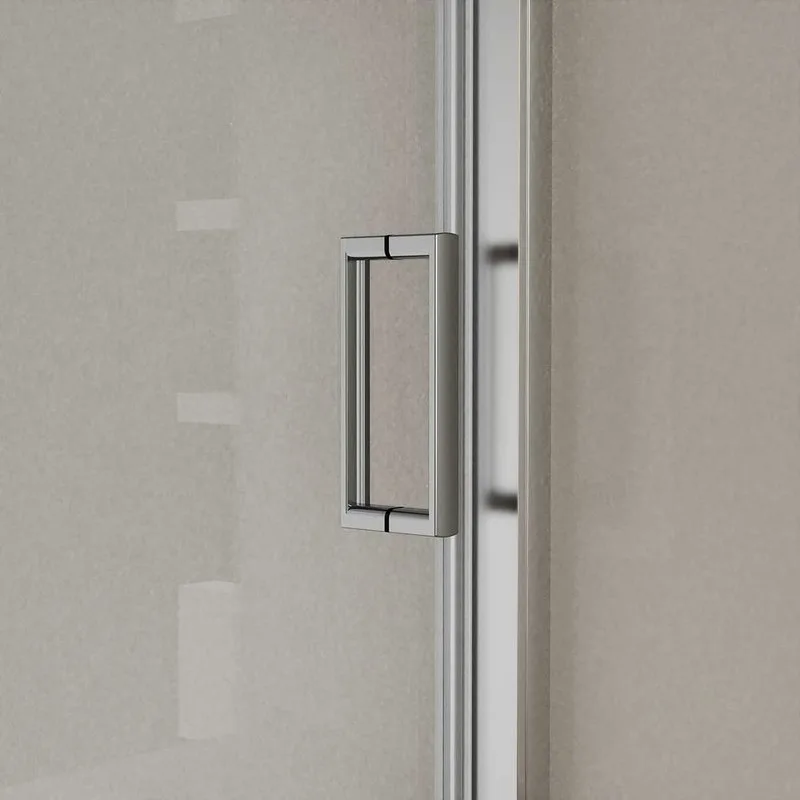 Душевая дверь в нишу Vincea City VDS-5CT110CL 110 см, стекло прозрачное, хром Sancos — официальный сайт