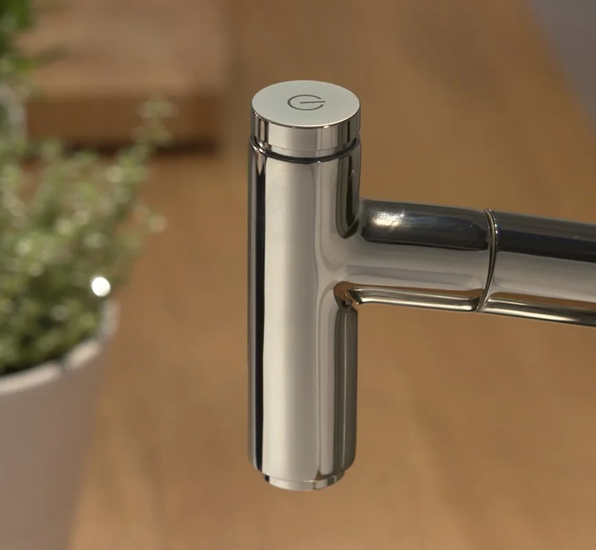 Смеситель для кухни Hansgrohe Metris 14820000 Sancos — официальный сайт