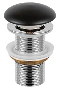 Донный клапан для раковины Ceramicanova CN2000MBNC черный матовый Sancos — официальный сайт