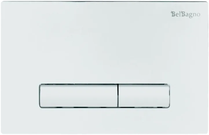 Кнопка смыва BelBagno Genova BB018-GV-BIANCO белая Sancos — официальный сайт
