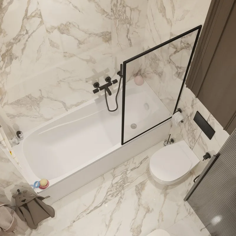 Термостатический смеситель Hansgrohe Ecostat Comfort 13114670, для ванны с душем, матовый черный Sancos — официальный сайт