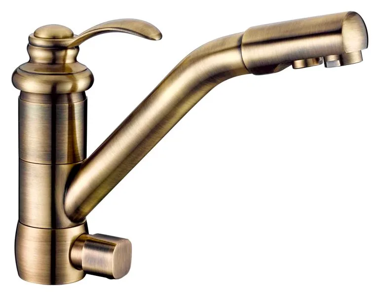Смеситель для кухни Zorg Clean Water ZR 400 KF-47-BR Sancos — официальный сайт