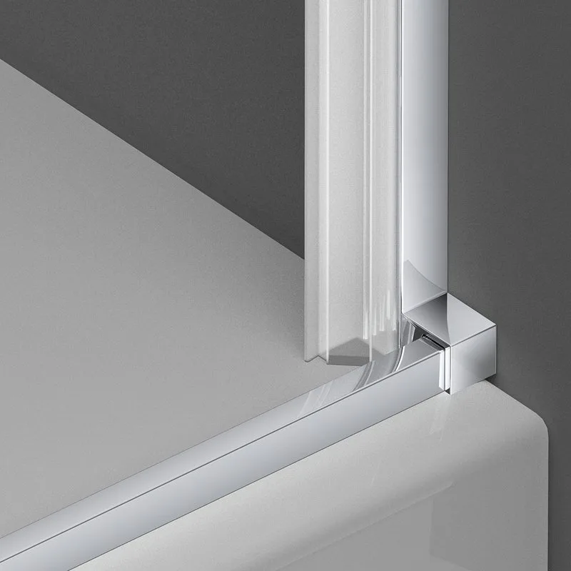 Душевая дверь в нишу Vincea Alpha VDP-3AL950MT 95 см, стекло текстурное, хром Sancos — официальный сайт