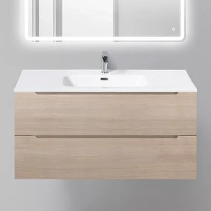 Тумба под раковину без столешницы BelBagno Etna 100 rovere grigio Sancos — официальный сайт