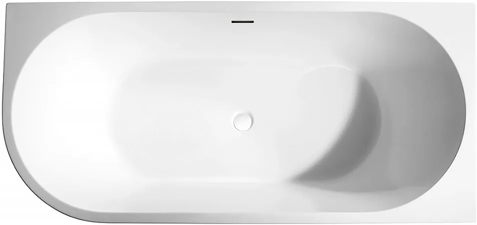 Акриловая ванна Abber AB9257-1.7 R 170x80 см, угловая, правая, пристенная, белая, асимметричная, с к Sancos — официальный сайт