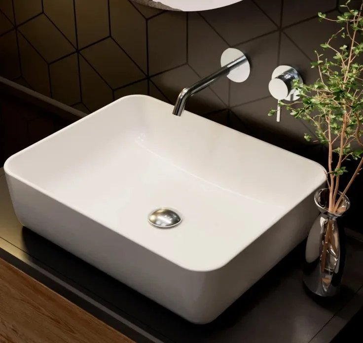 Смеситель для раковины AQUAme Siena AQM6215CR С ВНУТРЕННЕЙ ЧАСТЬЮ, хром Sancos — официальный сайт