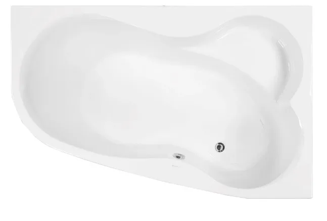 Акриловая ванна Vagnerplast Melite VPBA163MEL3PX-04 без опоры 160x105 см, угловая, правая, пристенна Sancos — официальный сайт