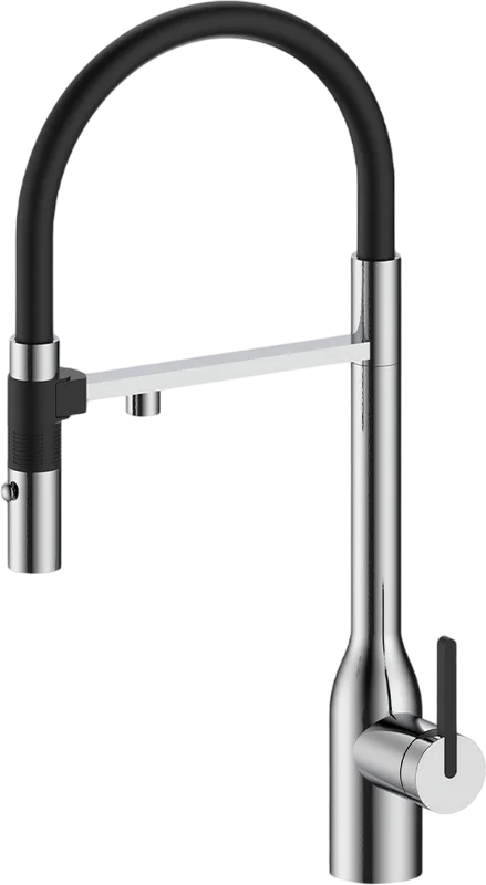 Смеситель для кухни Paulmark Magneto One Ma213188-BS брашированная сталь Sancos — официальный сайт