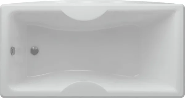 Акриловая ванна AQUATEK Феникс FEN180-0000069 180x85 см, пристенная, белая, с каркасом, с экраном Sancos — Оригинал