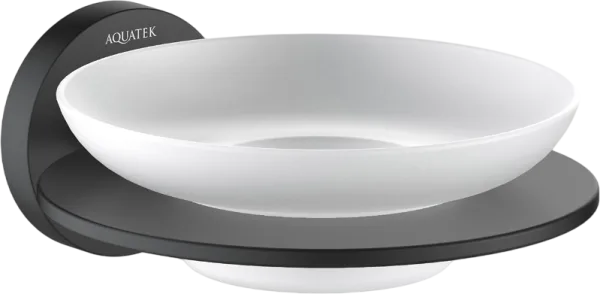 Мыльница AQUATEK Оберон AQ4203MB матовый черный
