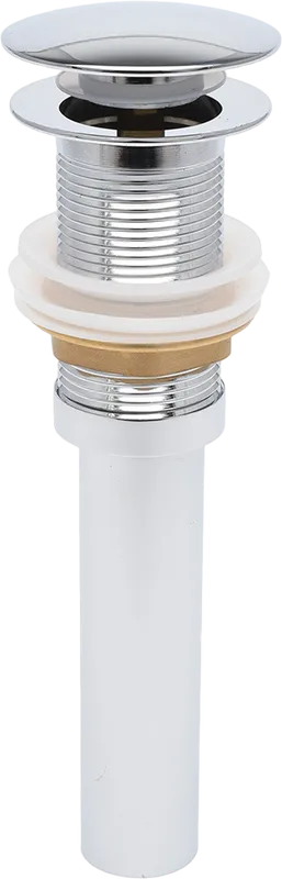 Донный клапан для раковины AQUAme AQM7001-0 без перелива, хром Sancos — официальный сайт