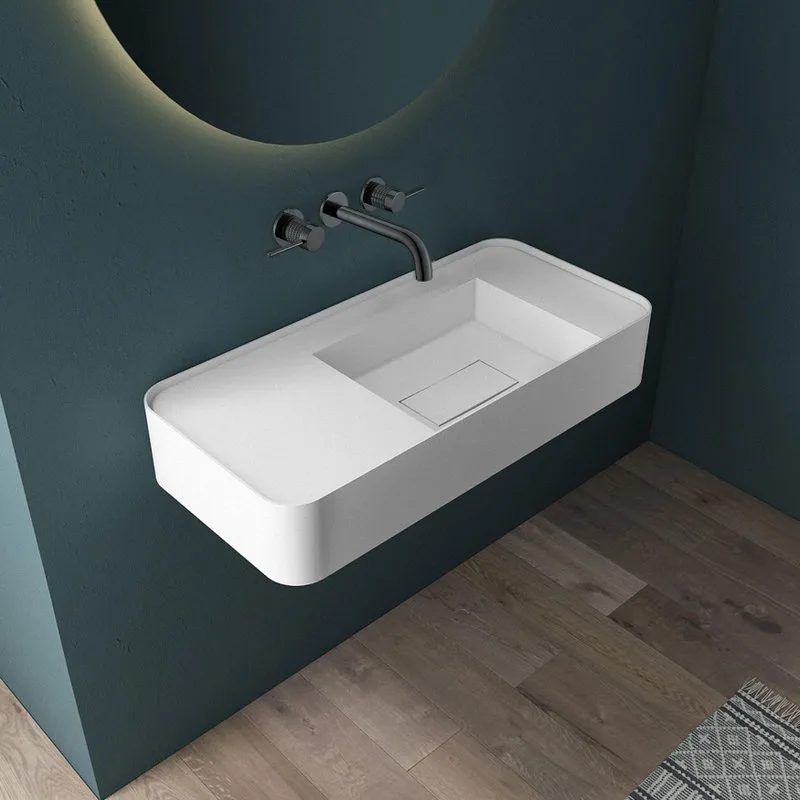 Смеситель для раковины Vincea Groove VBFW-4G1GM С ВНУТРЕННЕЙ ЧАСТЬЮ, вороненая сталь Sancos — официальный сайт