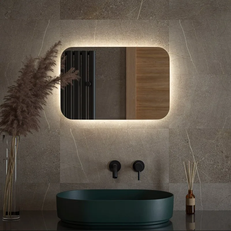 Зеркало Defesto Opti DF2802 40х60 с LED-подсветкой, 4500К