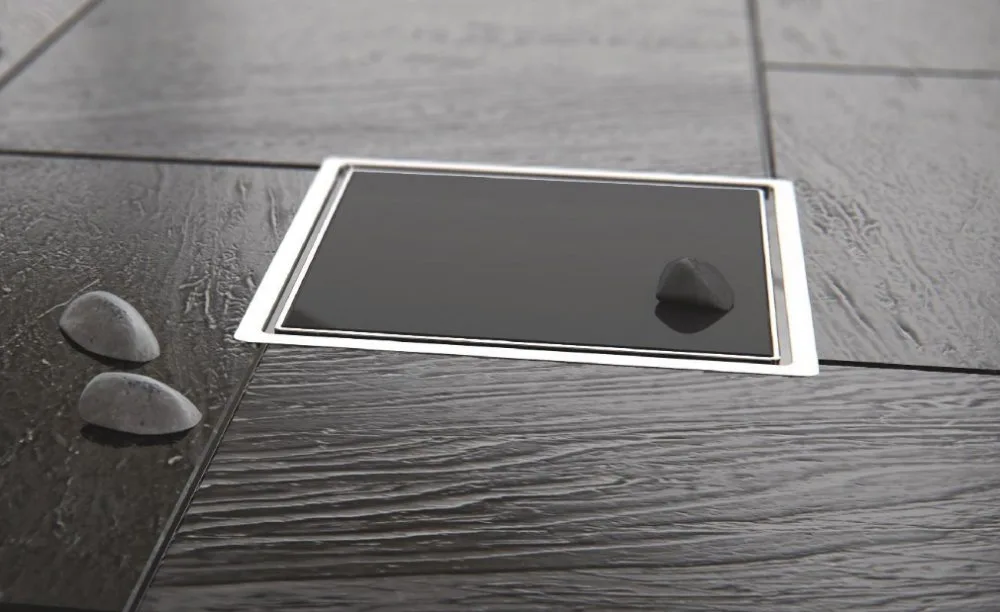 Душевой трап Pestan Confluo Standard Black Glass 1, 15x15 Sancos — официальный сайт
