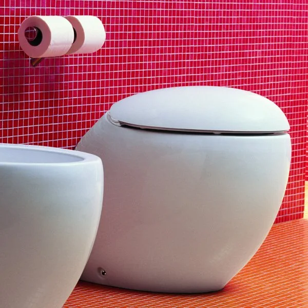 Унитаз приставной напольный Laufen Alessi one Alessi One 2197.1.400.000.1 Sancos — официальный сайт