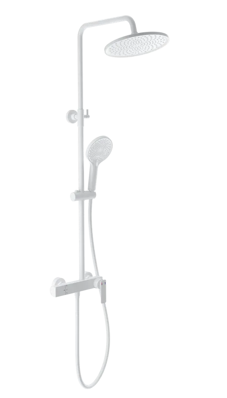 Душевая стойка Wonzon & Woghand WW-B3517-MW, матовая белая Sancos — официальный сайт