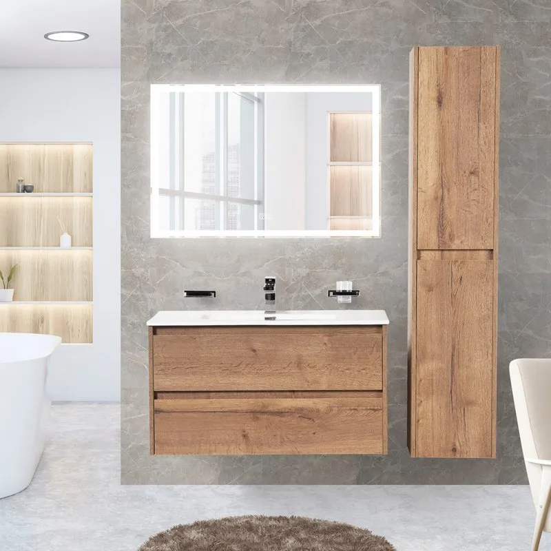 Зеркало BelBagno SPC-GRT-900-600-LED-TCH-WARM с подсветкой и подогревом Sancos — официальный сайт
