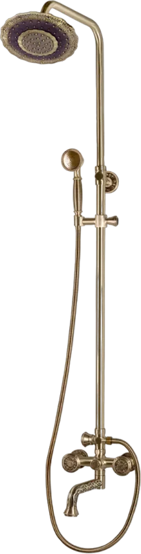 Душевая стойка Bronze de Luxe Royal 10121PF/1, бронза Sancos — официальный сайт