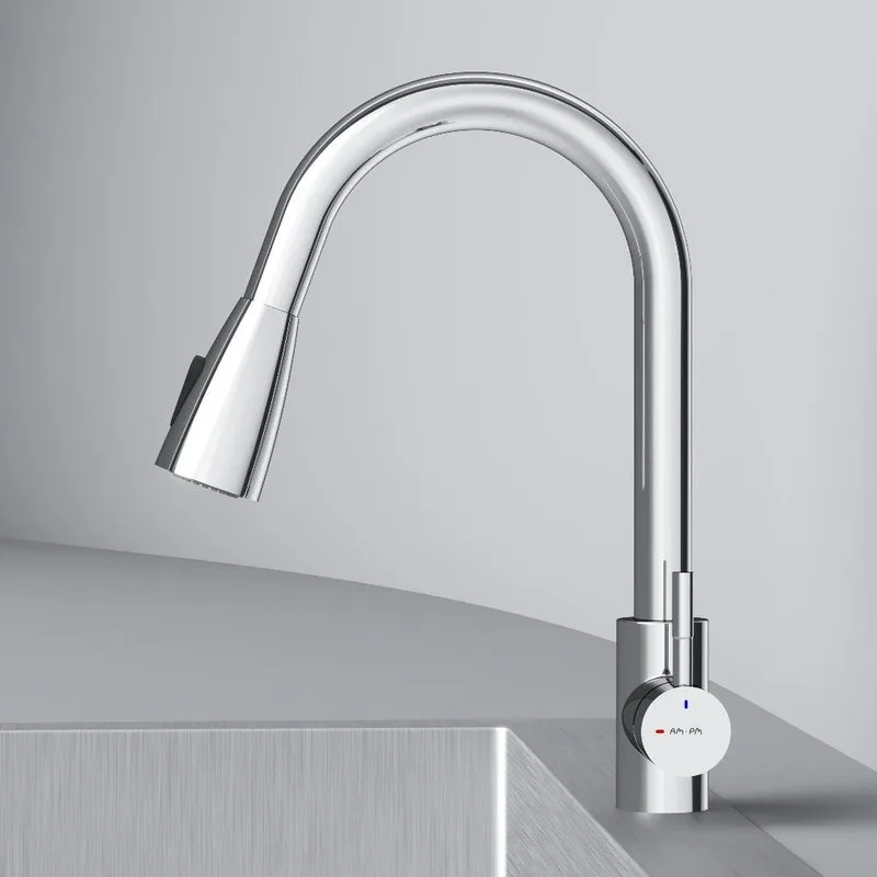 Смеситель для кухни AM.PM X-Joy S F85B07500, хром Sancos — официальный сайт