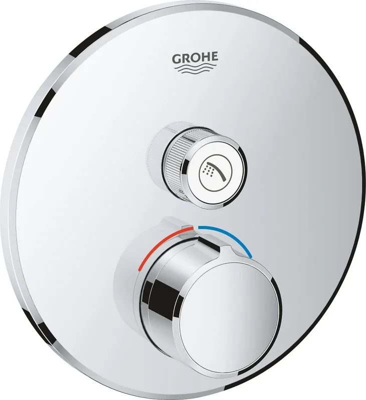 Встраиваемый смеситель Grohe Grohtherm SmartControl 29144000 Sancos — официальный сайт