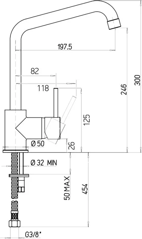 Смеситель для кухни Paini Cox 7894572CR599H1KM granite avena Sancos — официальный сайт