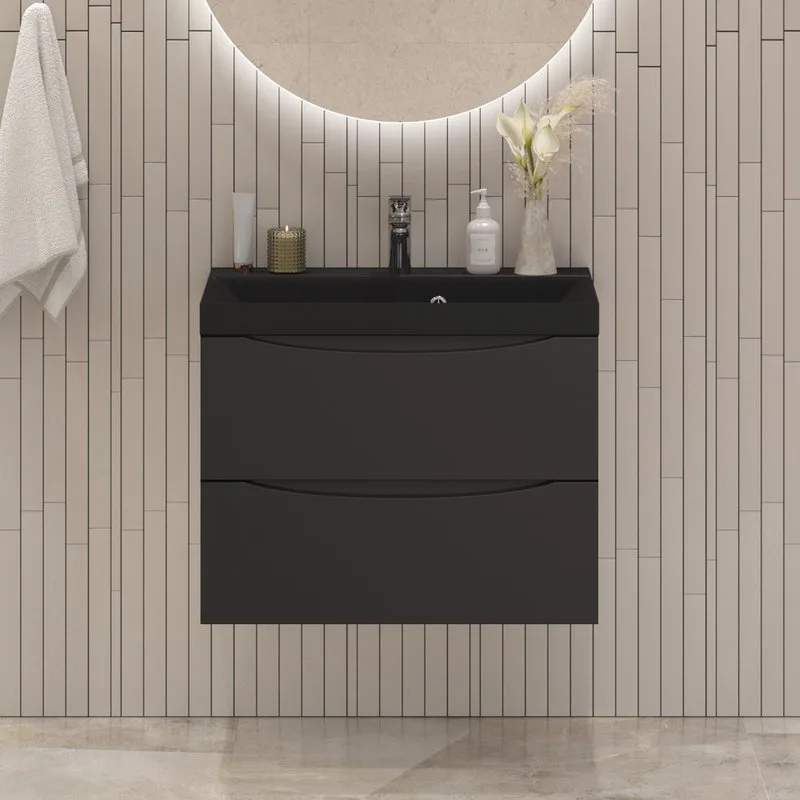 Тумба под раковину без столешницы BelBagno Marino 70 nero lucido Sancos — официальный сайт