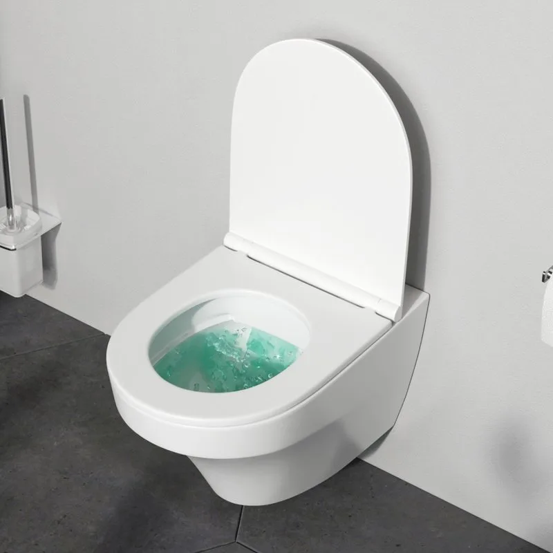 Унитаз подвесной AM.PM Inspire FlashClean C501700WH с микролифтом Sancos — официальный сайт