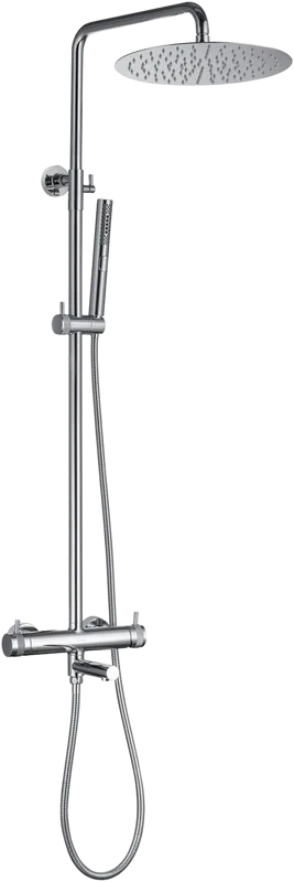 Душевая стойка Allen Brau Priority 5.31A10-00, с изливом хром Sancos — официальный сайт