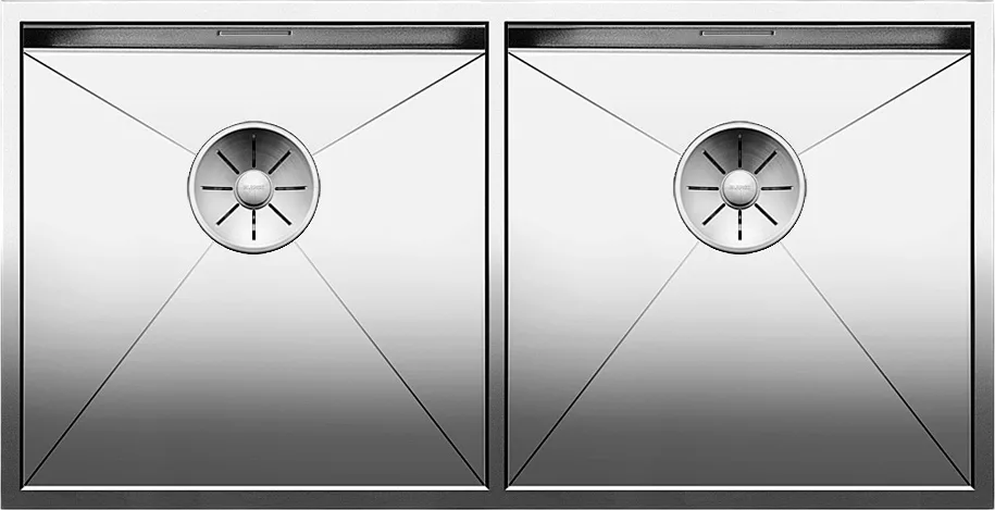 Мойка кухонная Blanco Zerox 400/400-U Sancos — официальный сайт