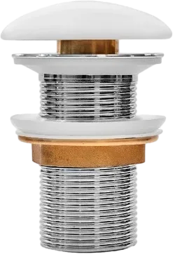 Донный клапан для раковины IDDIS Optima Home OPHWM00i88, белый матовый Sancos — официальный сайт