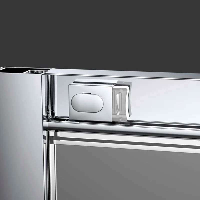 Душевая дверь в нишу Vincea Alpha VDS-3AL140CL 140 см, стекло прозрачное, хром Sancos — официальный сайт