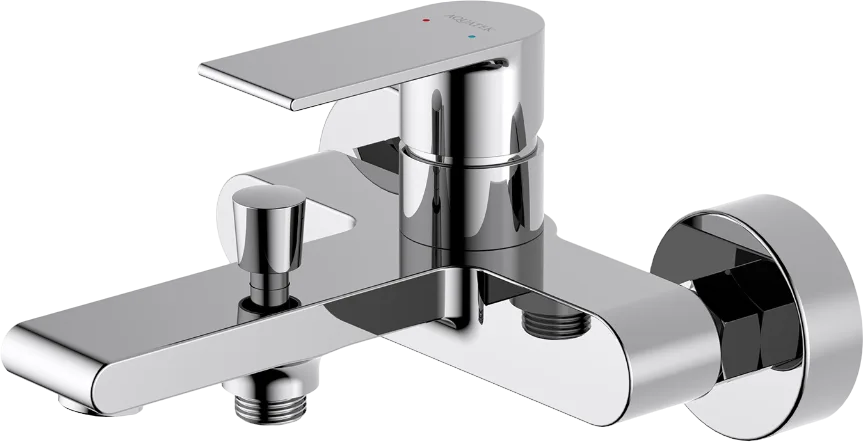 Смеситель для ванны с душем AQUATEK Лира AQ1440CR, хром Sancos — официальный сайт