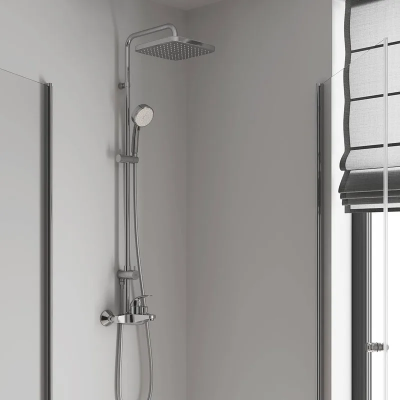 Душевая стойка Grohe Tempesta Cosmopolitan System 250 Cube 26693000 Sancos — официальный сайт