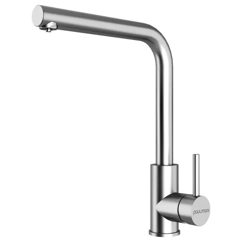 Смеситель для кухни Paulmark Twin Tw213622-BS брашированная сталь Sancos — официальный сайт