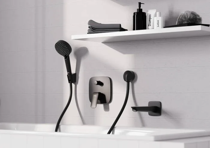 Душевой шланг Hansgrohe Isiflex 28272670, 125 см, матовый черный Sancos — официальный сайт