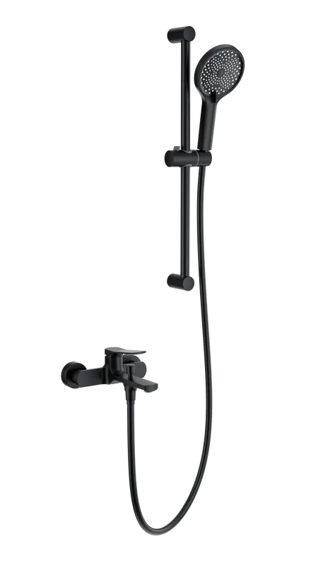 Смеситель для ванны с душем Wonzon & Woghand WW-C2036-MB, матовый черный Sancos — официальный сайт