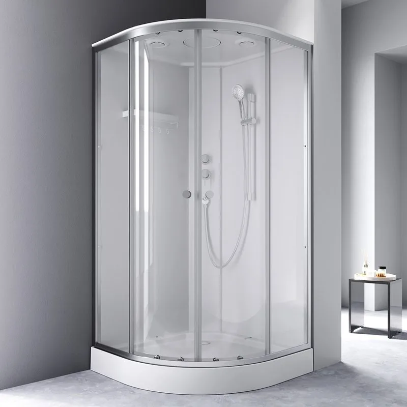 Душевая кабина AM.PM X-Joy W94C-401-100MT 100х100 см, низкий поддон, матовый хром Sancos — официальный сайт