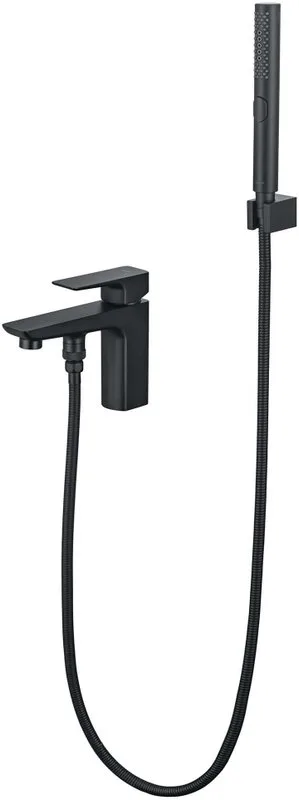 Смеситель на борт ванны AQUATEK Вега AQ1044MB, матовый черный Sancos — официальный сайт
