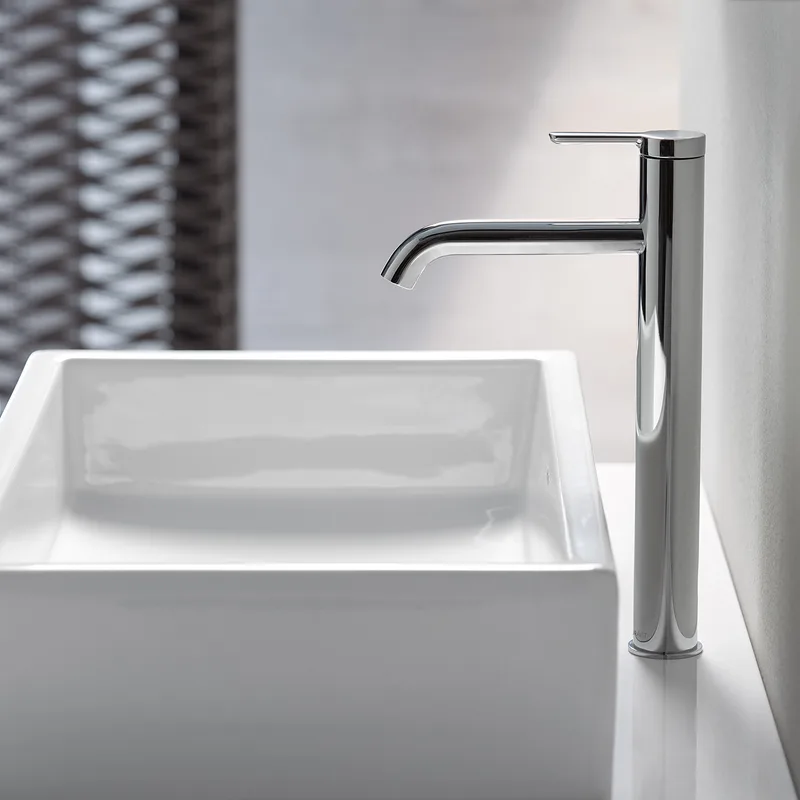 Смеситель для раковины Duravit C.1 C11030002010 хром Sancos — официальный сайт