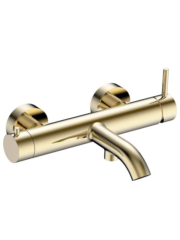 Смеситель для ванны, шлифованное золото, AQUAme AQM6212BG Siena Sancos — официальный сайт