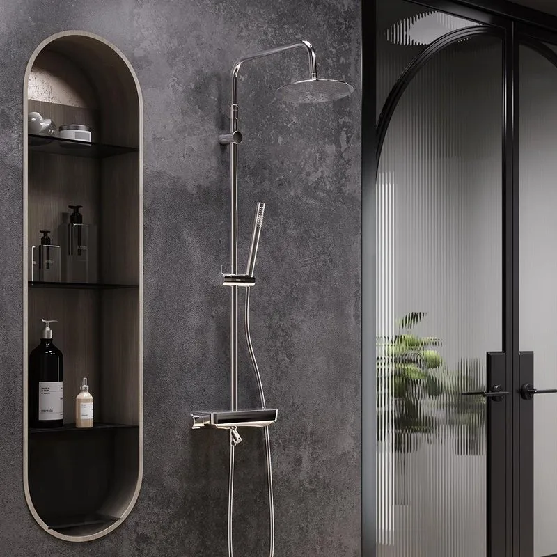 Душевая стойка Damixa Scandinavian Pure 936730000, хром Sancos — официальный сайт