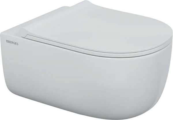 Унитаз подвесной Berges Ego XL Rimless 082138 Sancos — Оригинал
