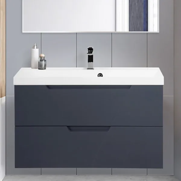 Тумба под раковину без столешницы BelBagno Vittoria 90 подвесная, grigio opaco Sancos — официальный сайт