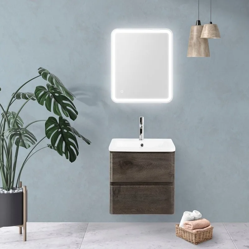 Зеркало BelBagno SPC-MAR-500-600-LED-TCH Sancos — официальный сайт