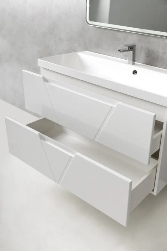 Тумба под раковину без столешницы BelBagno Vittoria 80 bianco lucido Sancos — официальный сайт